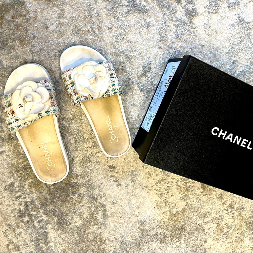 Chanel Authentic Slides